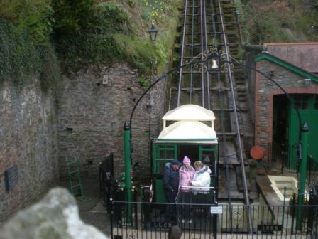 Cliff Railway at Lynton & Lynmouth