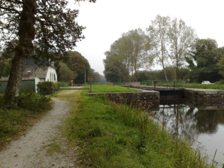 Locks on the canal