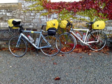 Bikes and luggage